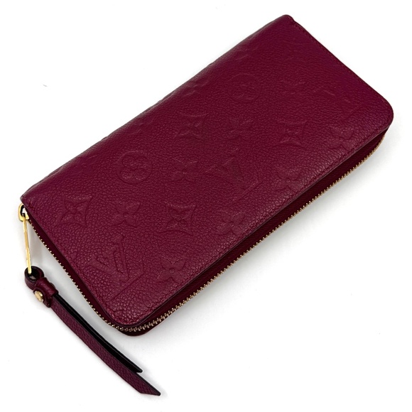 Authentic Louis Vuitton Monogram Zippy Wallet Empreinte Leather M62057 - Picture 1 of 14